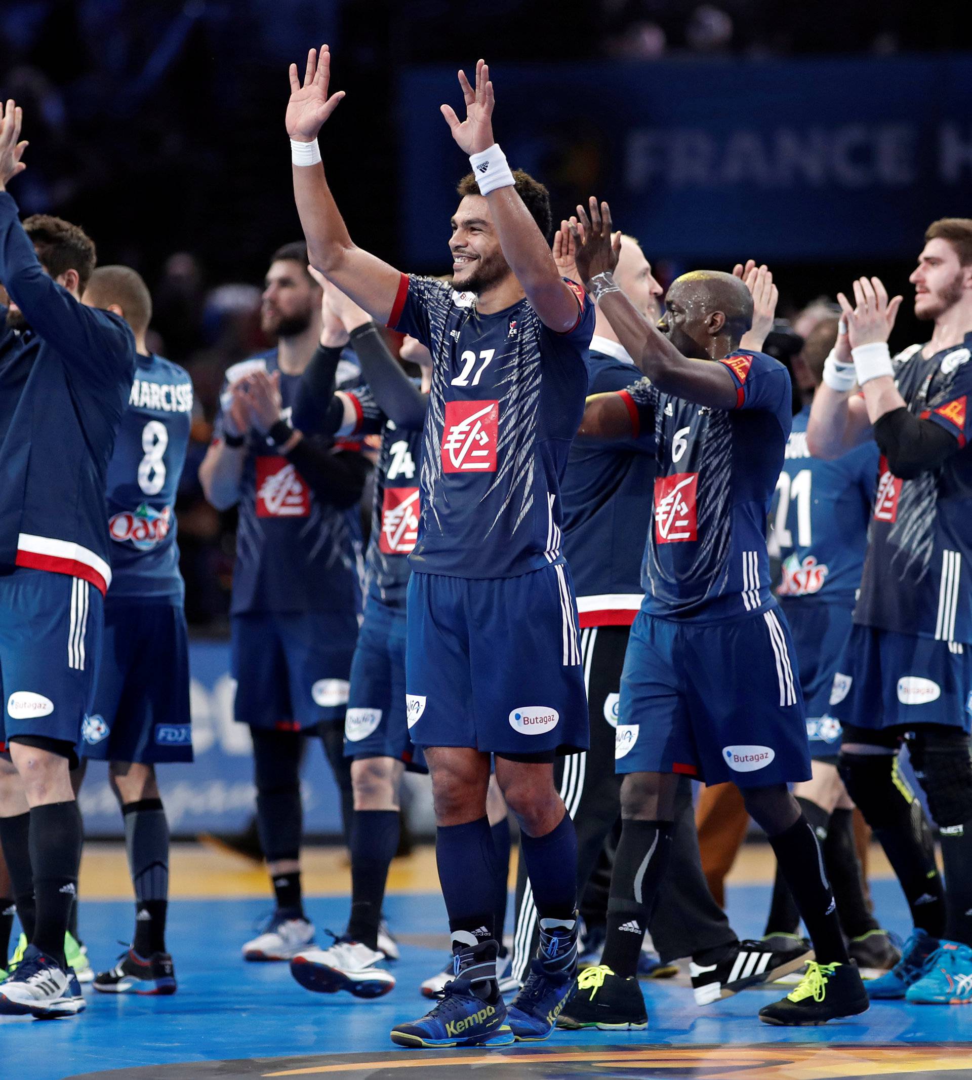 Men's Handball - France v Brazil - 2017 Men's World Championship Main Round - Group A