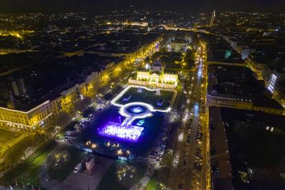 Pogledajte koliko prekrasno Advent u Zagrebu izgleda iz zraka i u čemu možete uživati