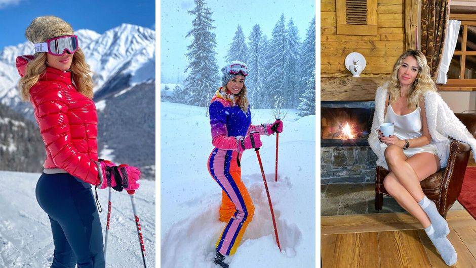 Tko je za skijanje? Diletta se smrzla pa grijala uz čaj i kamin