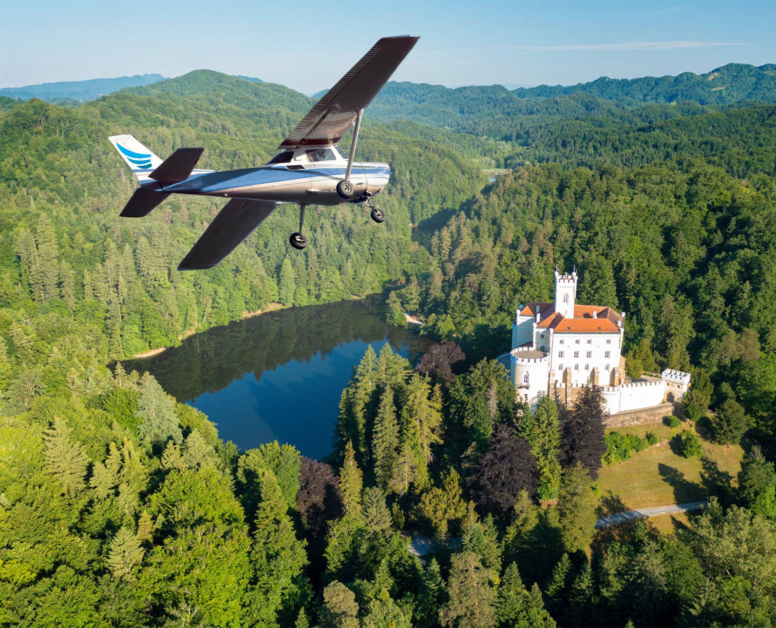 Panoramski let nad Varaždinom: Doživite pogled na grad i čudesnu prirodu iz zraka