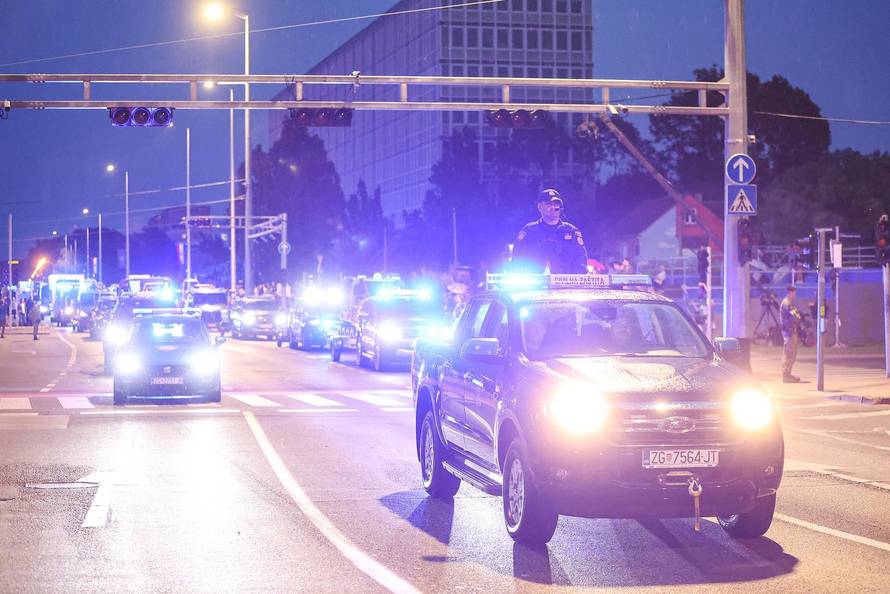 Zagreb: Generalna proba sve?anog vojnog mimohoda