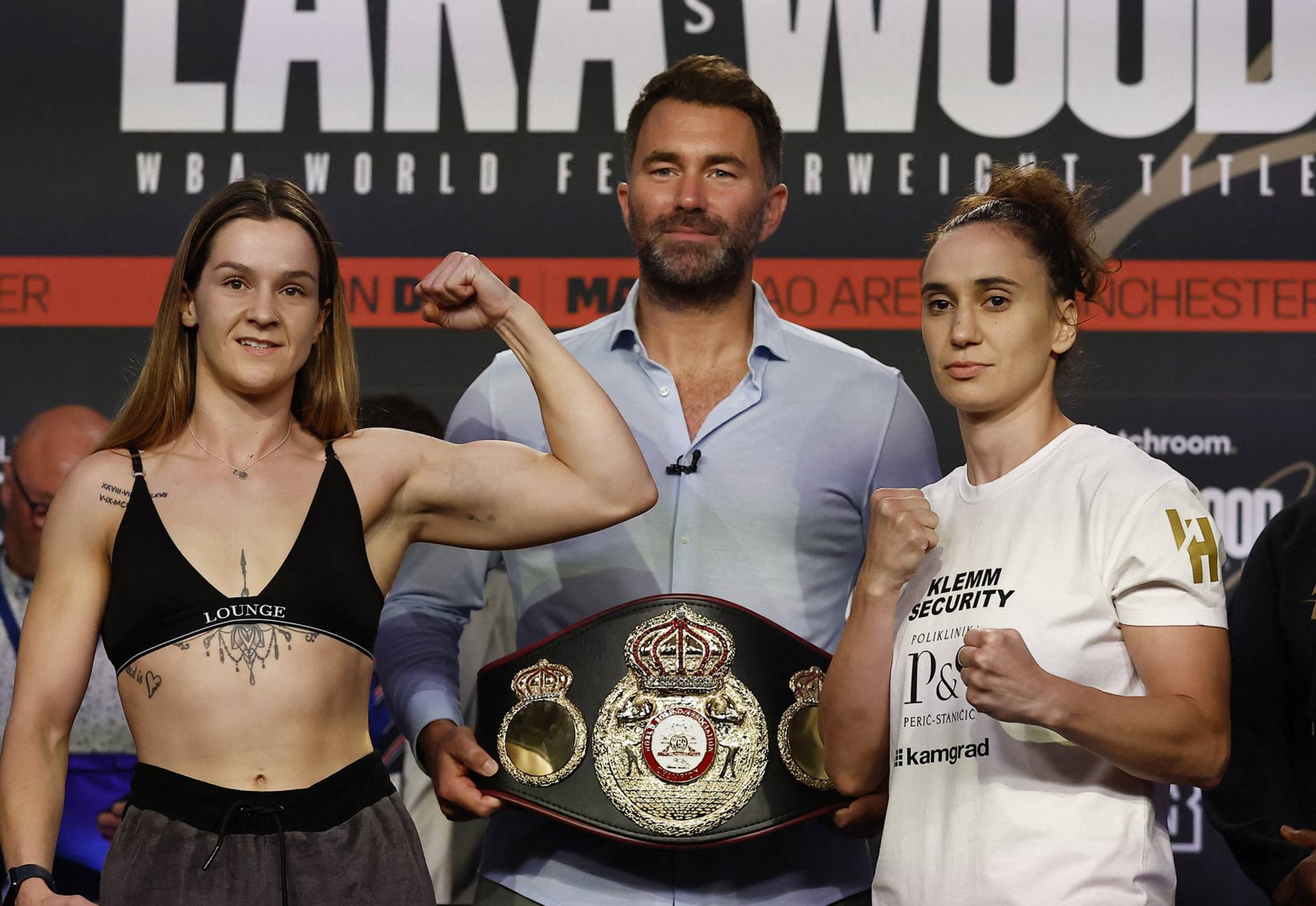 Mauricio Lara & Leigh Wood Weigh-In