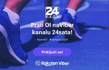 24sata na Rakuten Viberu: Pridružite se sportskom kanalu uzbudljivih vijesti sa OI u Parizu