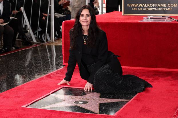 Courteney Cox honored with a star on the Hollywood Walk of Fame, Los Angeles, California, USA - 27 Feb 2023