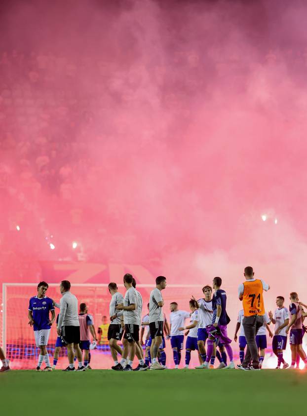 Split: Utakmica trećeg kola Prve HNL između HNK Hajduk i NK Slaven Belupo