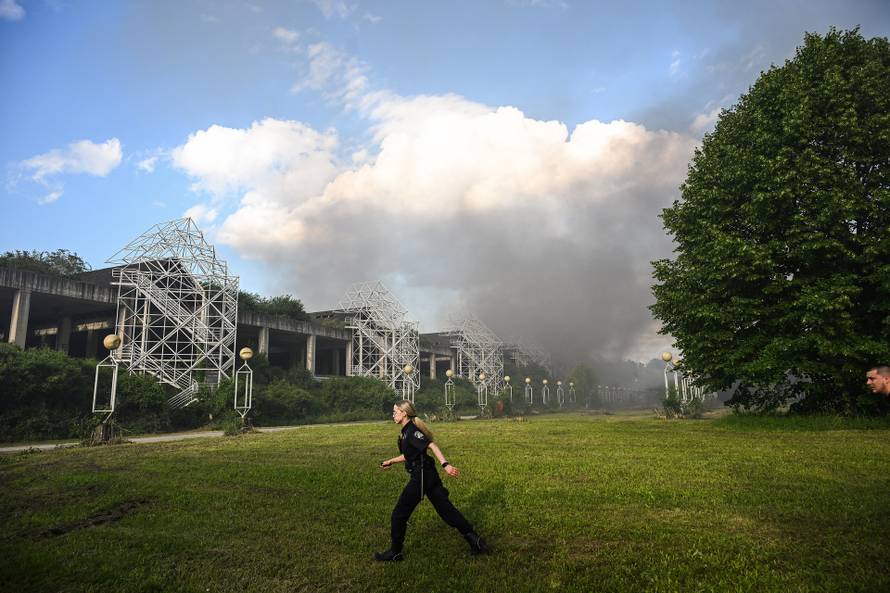 Zagreb: Buknuo požar kod sveučilišne bolnice 