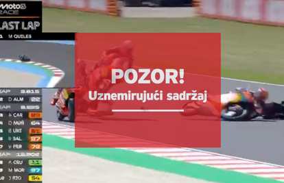 VIDEO Stravičan sudar na Moto3 utrci! Vozač pregazio drugoga