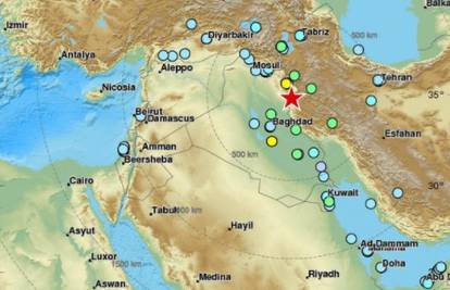 Jak potres u Iraku: Najmanje 10 poginulih i 50 ozlijeđenih