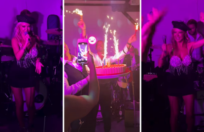 Nema fešte bez Maje Šuput! Slavlje je pretvorila u koncert, a Šime nije skidao kameru s nje