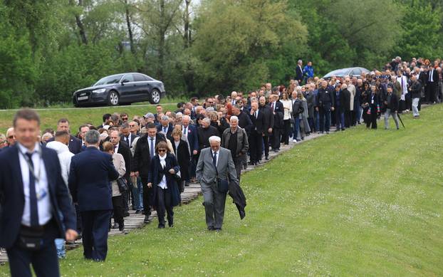 Komemoracija "Sjećanje za budućnost" u Spomen-području Jasenovac