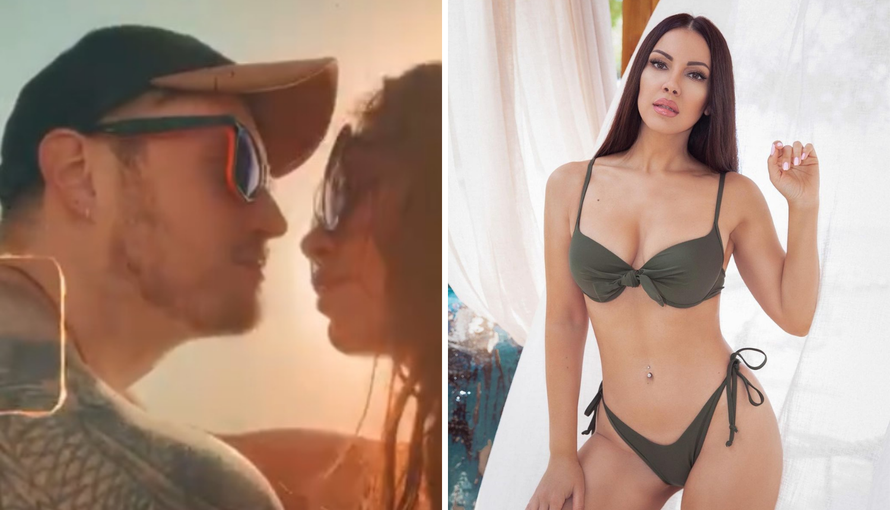 Žanamari Perčić uživa s obitelji, na Instagramu objavila snimku strastvenog poljupca s mužem