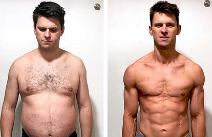 Samo se drogirao i pio, onda je odlučio prestati i izgubio 28 kg