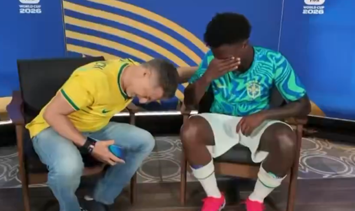 VIDEO Vinicius se rasplakao u emisiji nakon emotivne poruke: 'Nemam rije&ccaron;i za opisati ju...'
