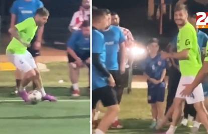VIDEO Zvijezda Osijeka igra mali nogomet na odmoru. Sve golove pripisali drugom igraču