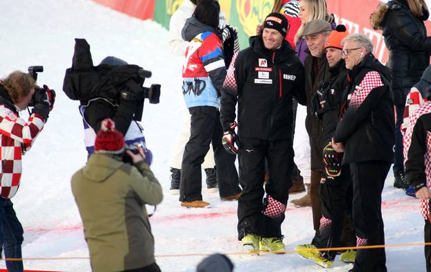 Zagreb: Druga vožnja muskog slaloma Snow Queen Trophy 2019.