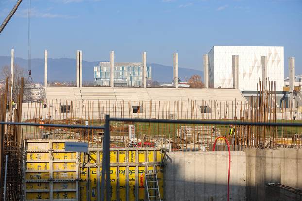 Sjeverna tribina stadiona u Kranjcevi´cevoj gotovo je ve´c izgradena