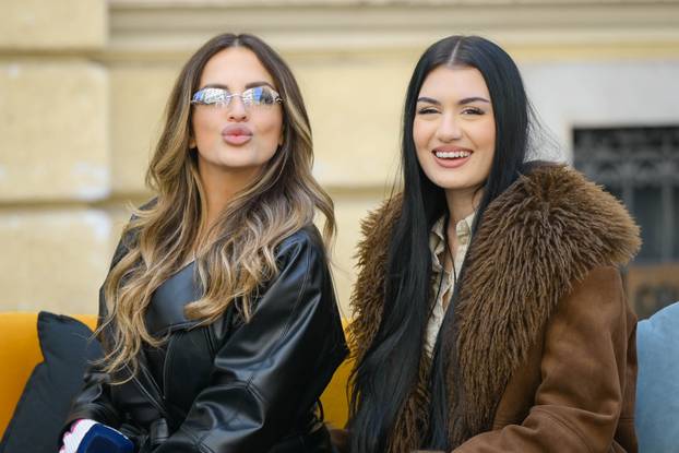 Zagreb: Pjevačica Ivana Lovrić i Đana Smajo na subotnjoj špici