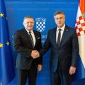 Fico u Zagrebu: Želimo uvoziti više nafte iz Hrvatske