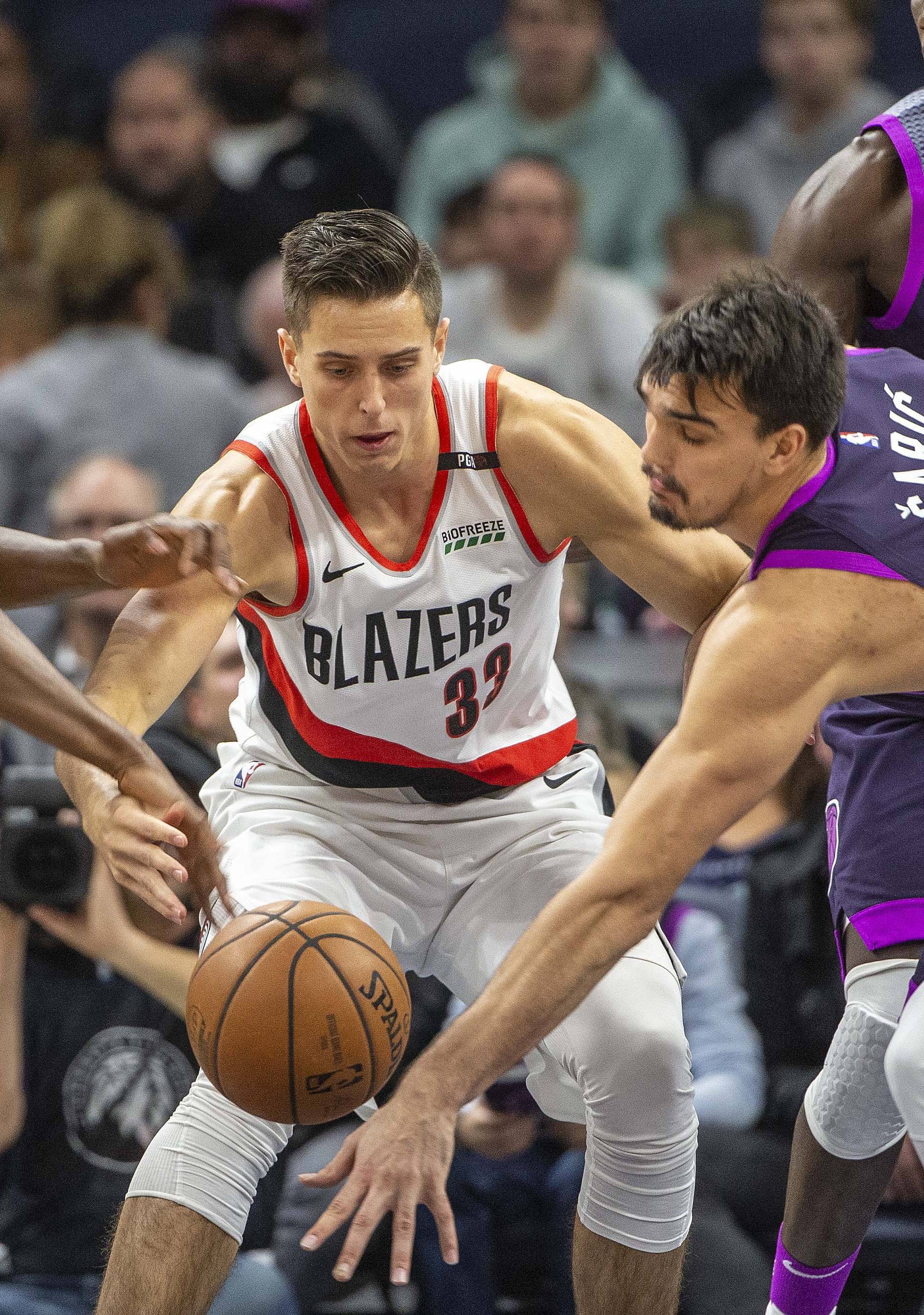 NBA: Portland Trail Blazers at Minnesota Timberwolves