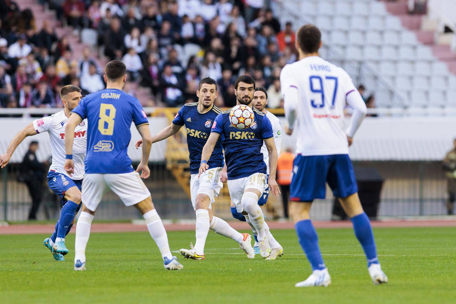 U zaostalom 9. kolu HT Prve HNL sastali se Hajduk i Dinamo