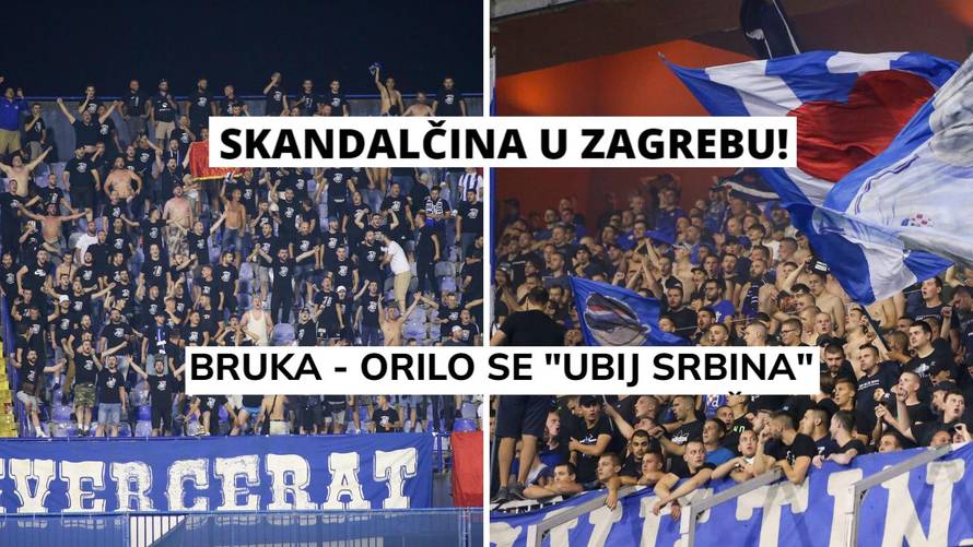 Srpski mediji šokirani: Navijači Škupija i Dinama na Maksimiru zajedno pjevali 'ubij Srbina!'
