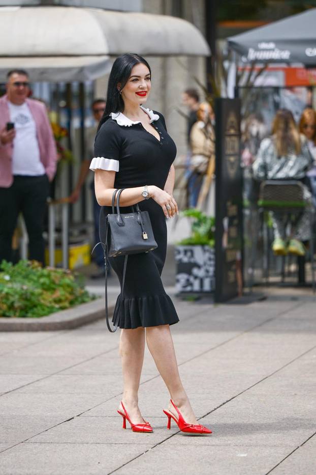 Zagreb: Polina Guseva, kandidatkinja na Gospodinu savršenom, na subotnjoj špici