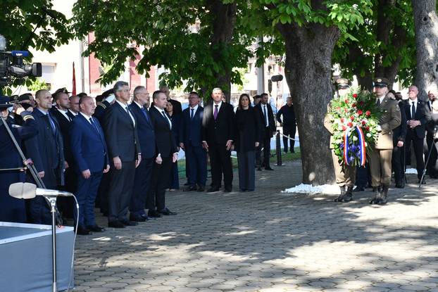 Okučani:  Obilježavanje 31. obljetnice vojno-redarstvene operacije "Bljesak"