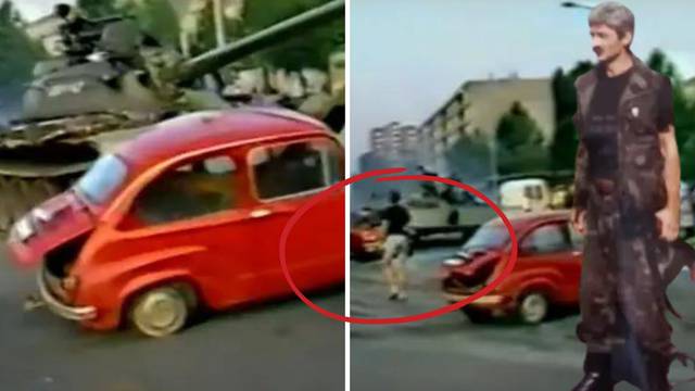 VIDEO Branko je u Fići stao pred T-55. Zapovjednik JNA Hrvatu u tenku uperio pištolj: 'Po gasu!'