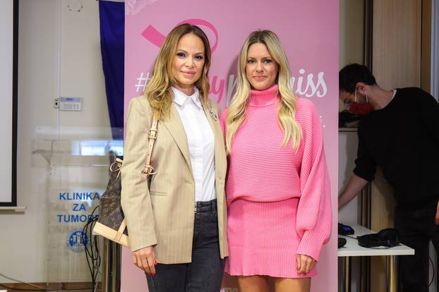 Zagreb: Konferencija za medije povodom predstavljanja kampanje "Pinkypromiss" Miss7 portala