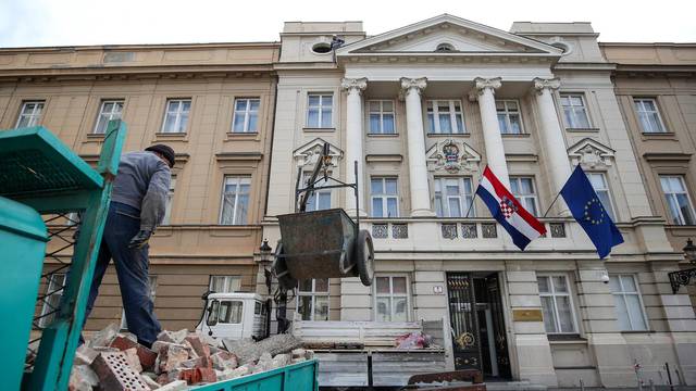 Zagreb: Sanacija zgrade Hrvatskog sabora