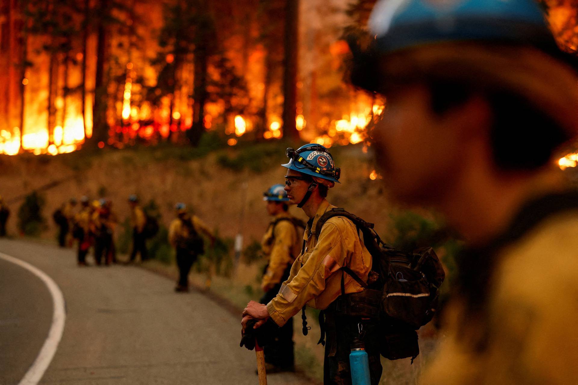 Park Fire, near Jonesville