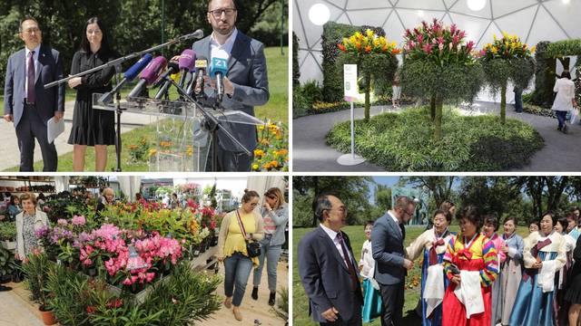 Zagreb u znaku cvijeća: Na Bundeku otvorena 56. Međunarodna  izložba 'Floraart'