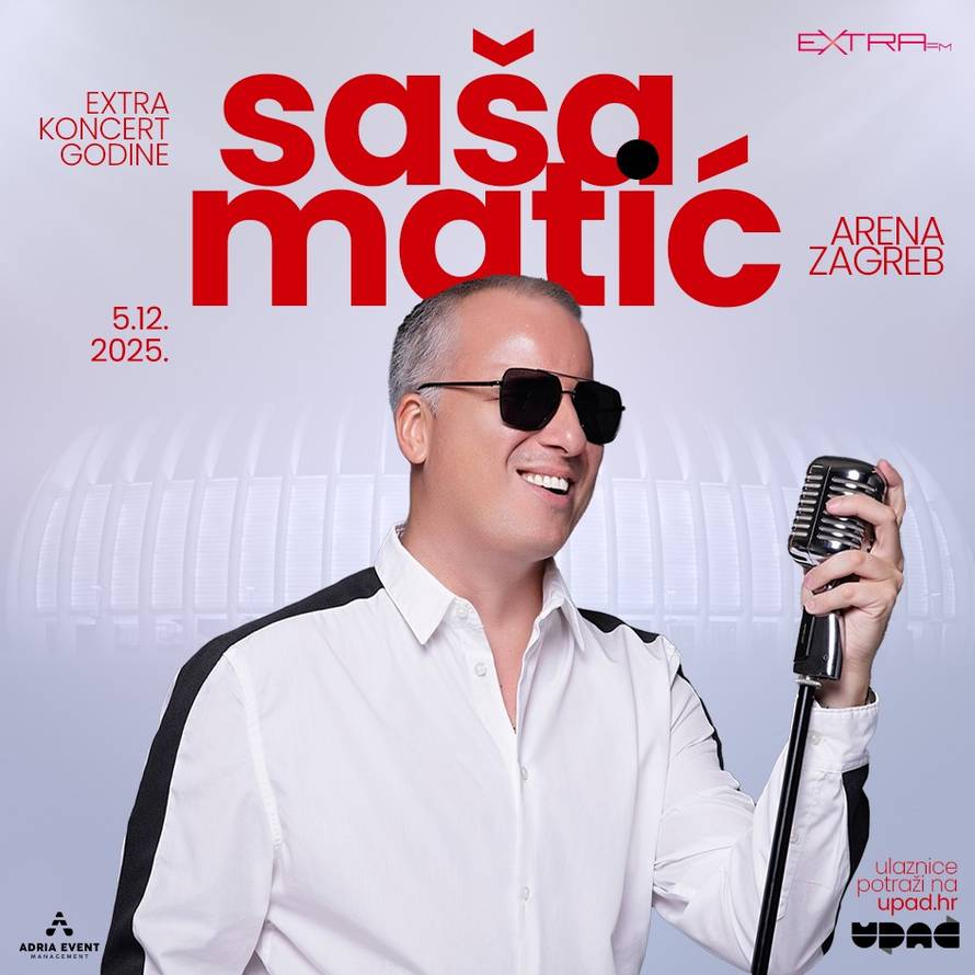 Saša Matić najavio 2 koncerta u Areni, na jednom će otpjevati hitove Olivera, Massima, Akija