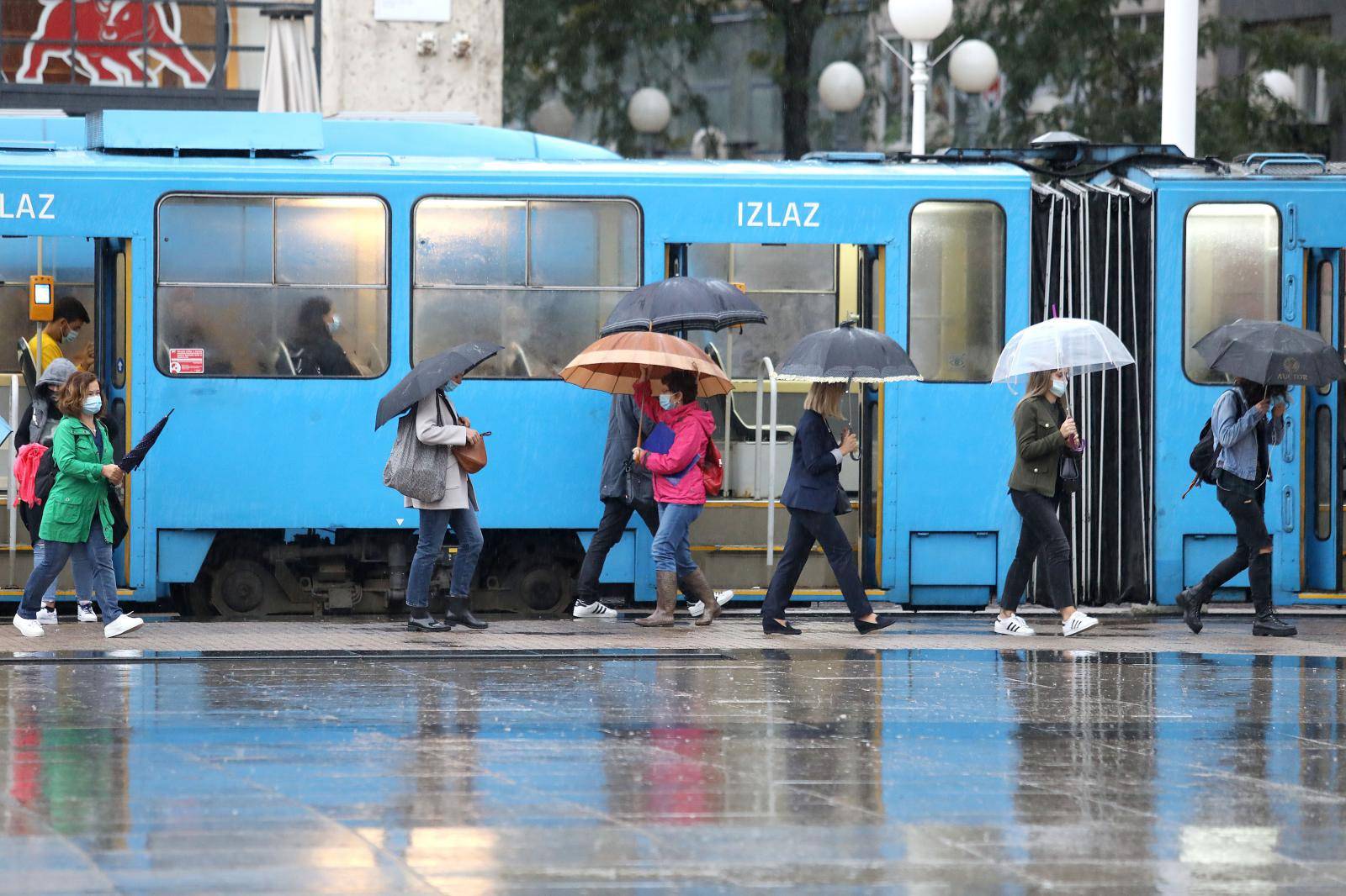 Zagreb: Jaka kiša najavljuje znatniju promjenu vremena