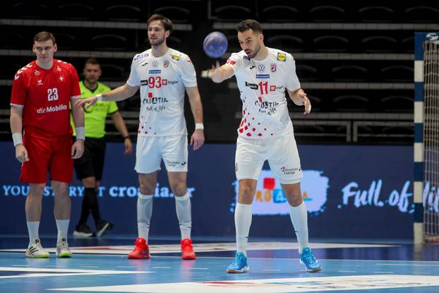 Zadar: Prijateljska utakmica između Hrvatske i Švicarske