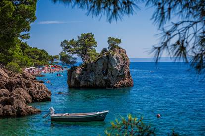 FOTO Brela: Plaža Punta Rata jedan je od simbola Hrvatske