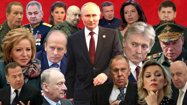 Huškači, lutkice, alkoholičari i špijuni u službi države: Ovo su glavni ljudi Putinove mašinerije