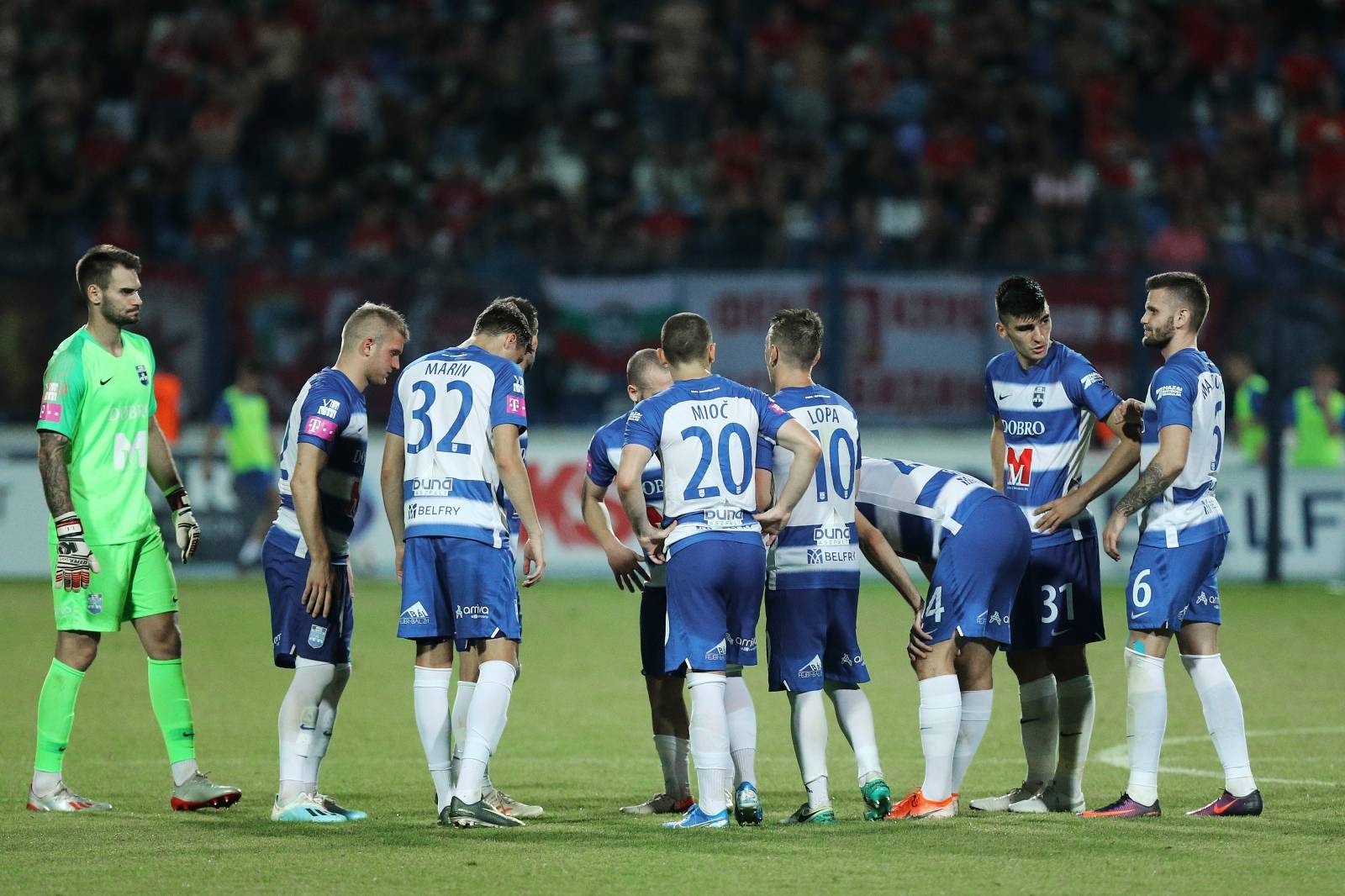 Osijek: Uzvratni susret 2. pretkola UEFA Europske lige izmeÄu Osijeka i CSKA Sofije