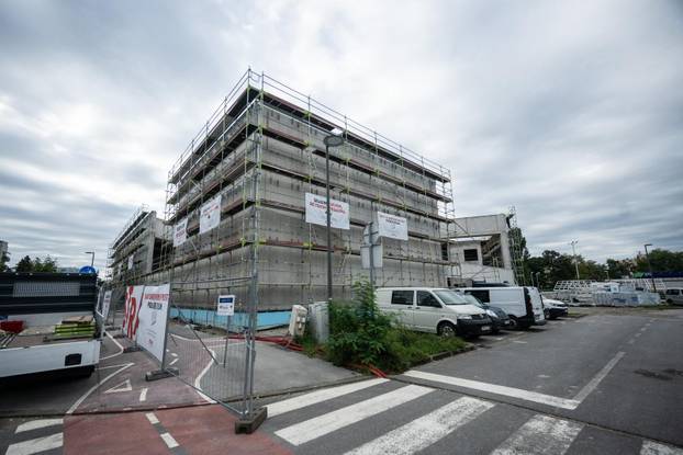 Zagreb: Radovi na bazenu Špansko