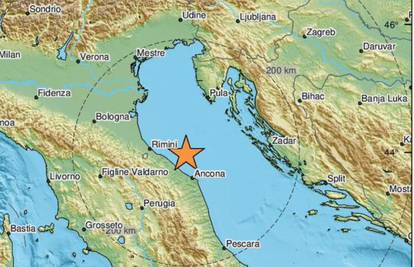 Italiju zatreslo 5.7 po Richteru, osjetilo se na našoj obali: Jako je podrhtavalo deset sekundi!