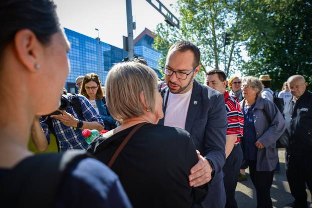 Zagreb: Gradonačelnik Tomislav Tomašević posjetio je proslavu Međunarodnog praznika rada