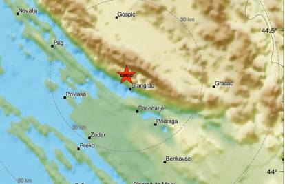 Potres od 3,6 Richtera kod Starigrada osjetio se diljem Dalmacije: 'Kao eksplozija!'