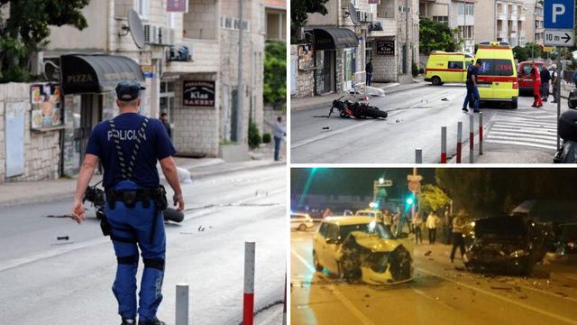 Četiri sudara: Poginuli motorist u Dubrovniku i putnik u Vojniću