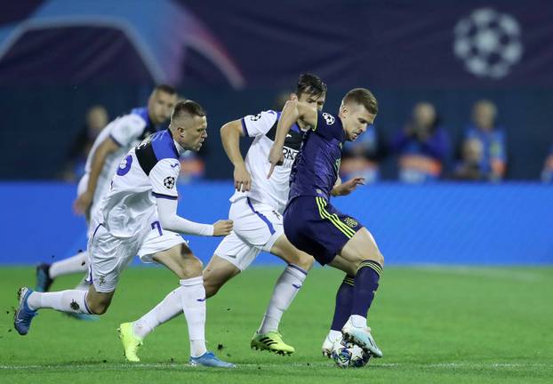 Dinamo je čak s 4:0 pobijedio Atalantu u prvom kolu Lige prvaka, 18.09.2019.