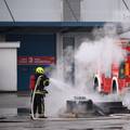 U Jankomiru izbio požar u Rimčevom skladištu, poručuju da je to 'toplinski incident'