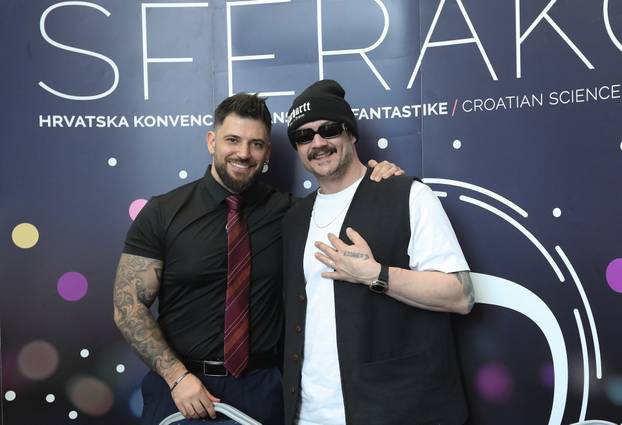 Zagreb: Glumci Josh Herdman i Stainslav Yanevski posjetili Sferacon