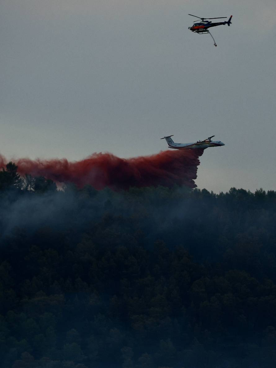 Wildfire in France