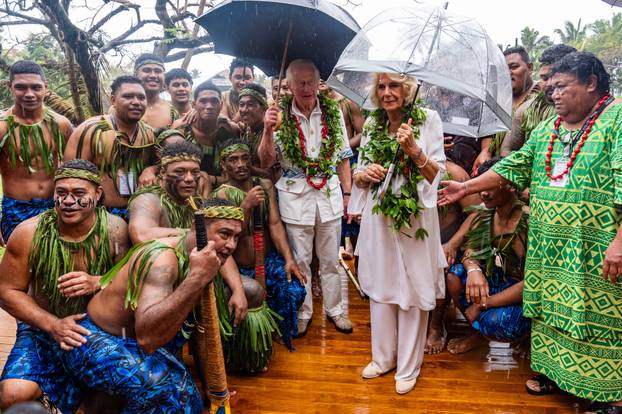 Posjet kraljevskog para Samoi