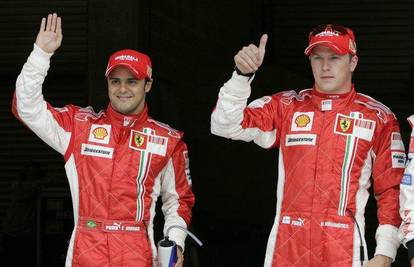 Massa i Raikkonen najbolji na prvom treningu u Belgiji