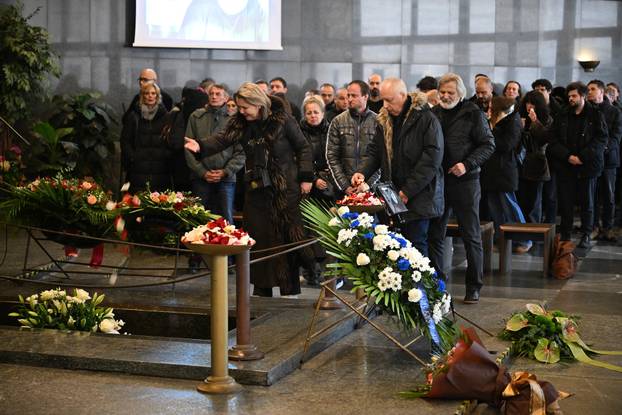 Zagreb: Posljednji ispraćaj Siniše Šveca